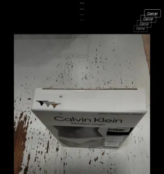 Calvin Klein bragas Mujer Pack  originales