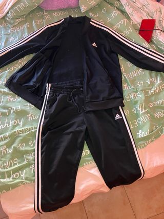 Chándal Adidas Mujer Negro Usado 2 Veces