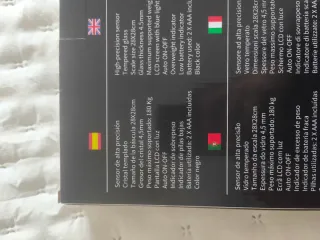 Báscula Digital Euro Life