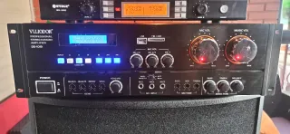 Equipo Karaoke Completo Negro