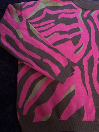 Jersey Mujer Estampado Cebra