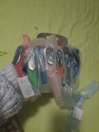 Lote 7 Relojes Silicona Colores