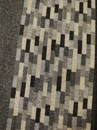 Vestito donna mezza stagione fantasia geometrica