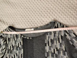 Vestito donna mezza stagione fantasia geometrica