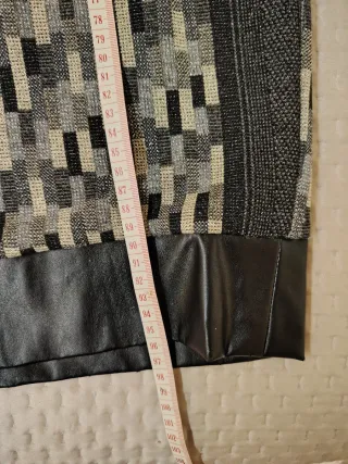 Vestito donna mezza stagione fantasia geometrica