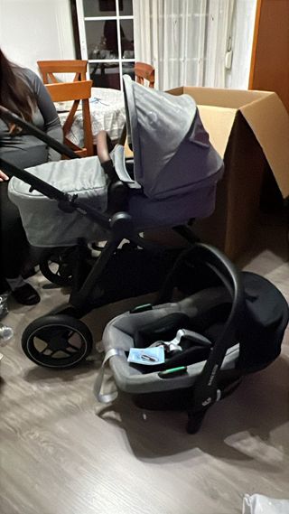 Maxi-Cosi Cochecito 3 en 1 + Fundas