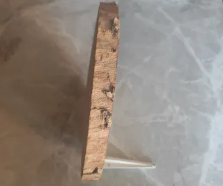 Estantes de árbol redondos de pino con soporte 6 U