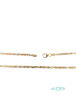 Cadena Oro 18K Bicolor