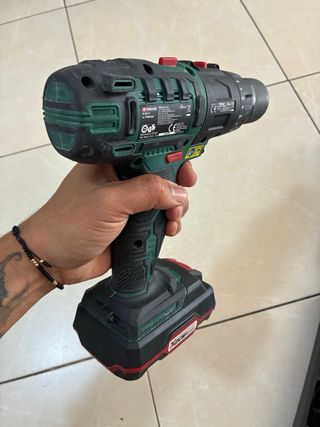 Taladro Parkside 4 funciones + Accesorios