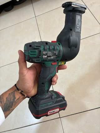 Taladro Parkside 4 funciones + Accesorios