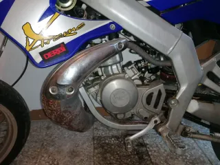 Moto 49cc Enduro/Motocross Azul