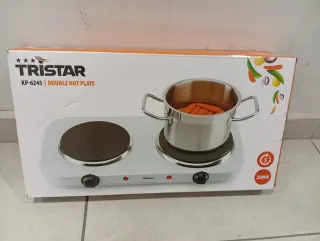 Kit de acampada: tienda, cocinas, suelo y ventilad