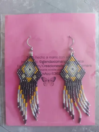 Pendientes Tejidos Miyuki