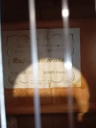 Guitarra Flamenca Rafael Morales Alta Calidad