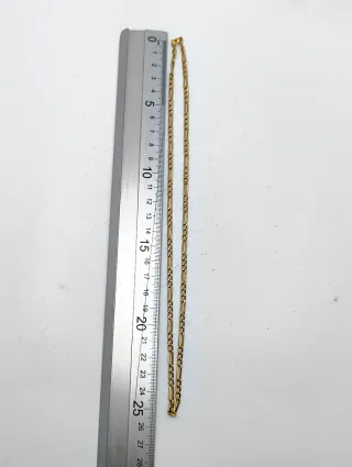 Cadena Figaro Oro 18kt de 50cm