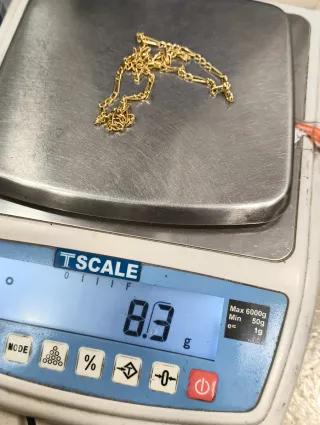 Cadena Figaro Oro 18kt de 50cm