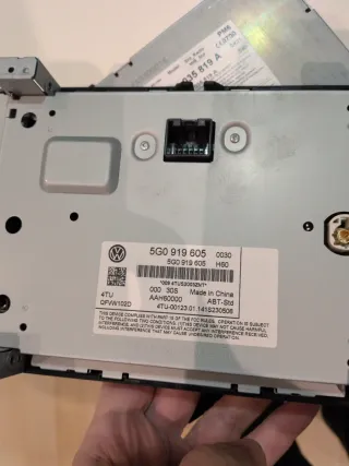 Radio VW Golf VII TDI Original