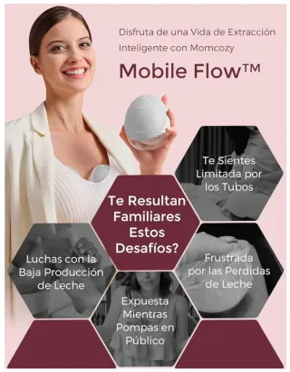 Sacaleches Eléctrico Momcozy M9 Rosa