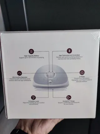 Sacaleches Eléctrico Momcozy M9 Rosa