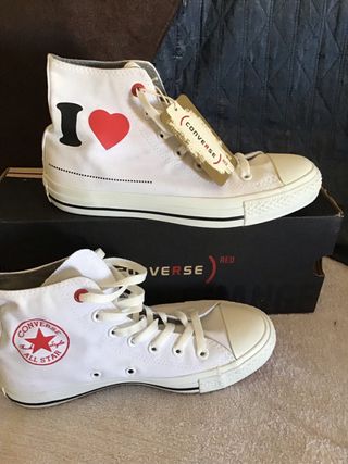 Converse All Star I Love NY Bianche