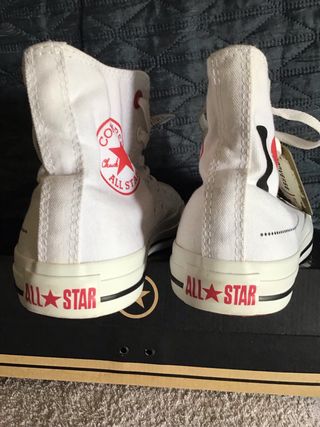 Converse All Star I Love NY Bianche