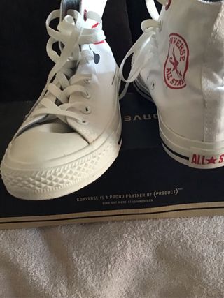 Converse All Star I Love NY Bianche