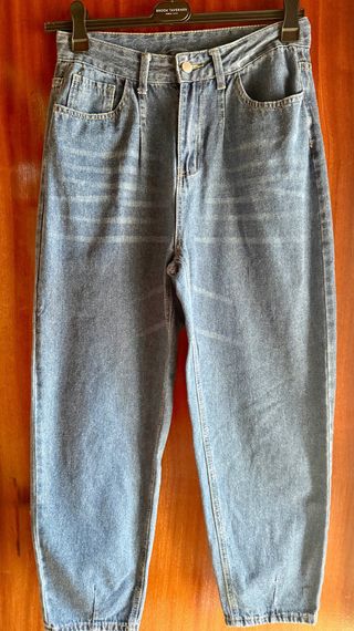 Calças de Ganga Azuis