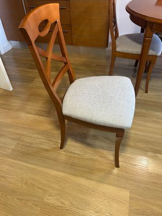 4 sillas comedor tapizadas