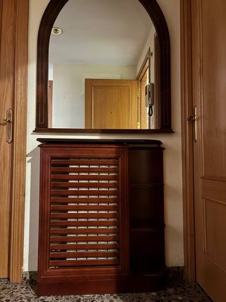 Cubre radiador con espejo