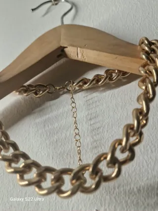 Collana catena maglia grossa oro