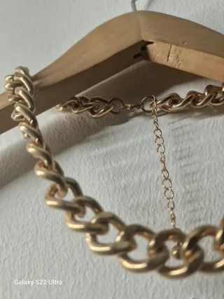 Collana catena maglia grossa oro