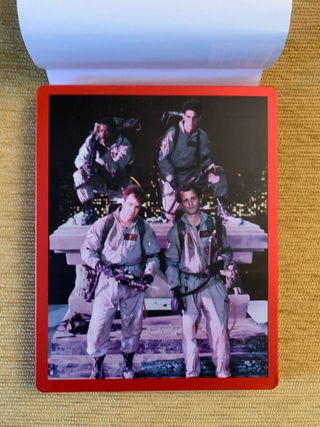 Blu-Ray Ghostbusters firmado por Cazafantasmas