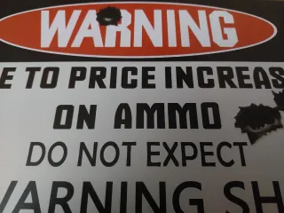 Cartel Warning Vintage