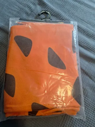 Disfraz Picapiedra Talla Única Naranja