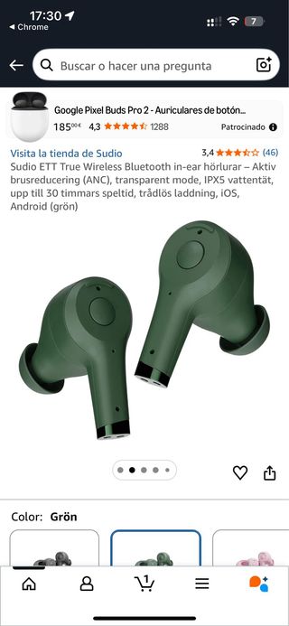 Sudio ETT True Wireless Bluetooth Auriculares