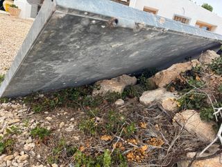 Puerta y marco de acero galvanizado