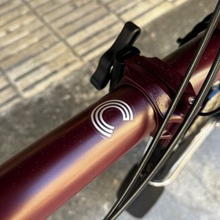 Brompton Eléctrica C-Line M4L Plump Red