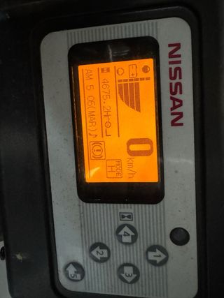 Carretilla Elevadora Nissan 2000kg