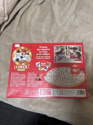 (Sin Abrir)Juego Lince Familia Educa 400 imágenes