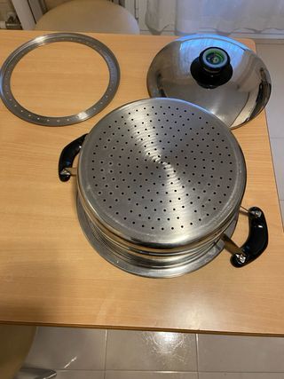 Olla AMC Acero Inoxidable con Termómetro