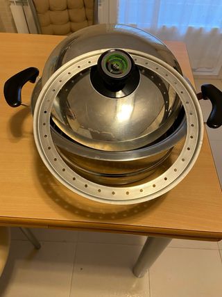 Olla AMC Acero Inoxidable con Termómetro