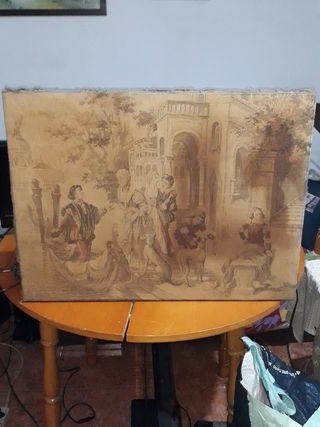 2 Tapices Antiguos 1880