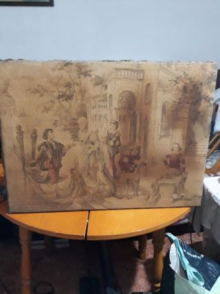 2 Tapices Antiguos 1880