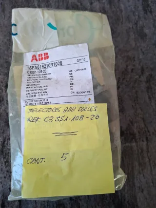 Selectores Dobles ABB C3SS1-10B-20