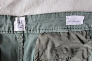 Pantalón Gap Mujer Talla M Verde