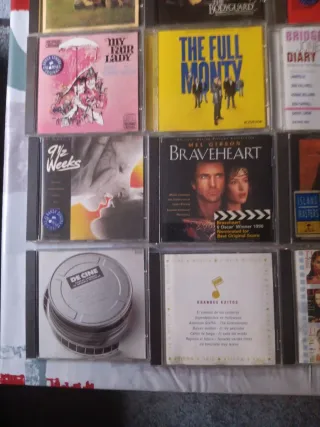 Lote D: 17 CDs Bandas Sonoras Originales Películas