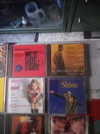 Lote D: 17 CDs Bandas Sonoras Originales Películas