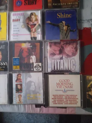 Lote D: 17 CDs Bandas Sonoras Originales Películas