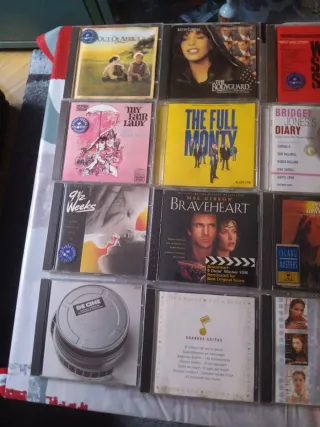 Lote D: 17 CDs Bandas Sonoras Originales Películas