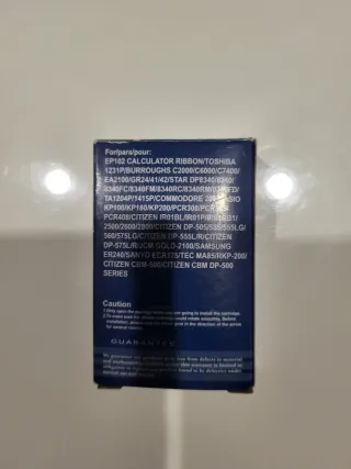 Carrete de tinta negro GR24